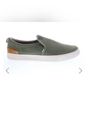 Toms TRVL Lite Slip-On Mens Green Canvas Slip On -10 size